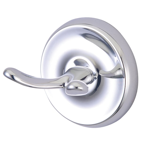 Classic Robe Hook, Polished Chrome